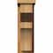 Ekena Millwork Monterey Rough Sawn Corbel w/Backplate, Western Red Cedar, 6"W x 14"D x 18"H COR06X14X18MON01RWR - alternate 3